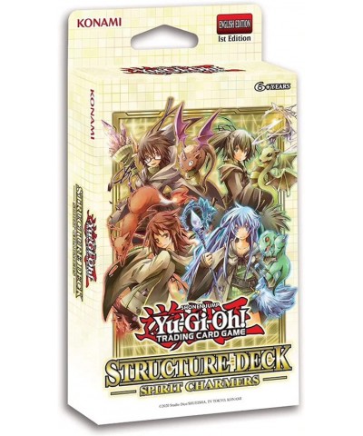 Yu-Gi-Oh! Trading Cards Spirit Charmers Structure Deck Multicolor $23.62 Board Games