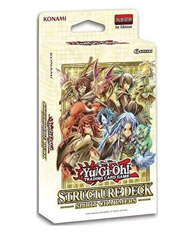 Yu-Gi-Oh! Trading Cards Spirit Charmers Structure Deck Multicolor $23.62 Board Games