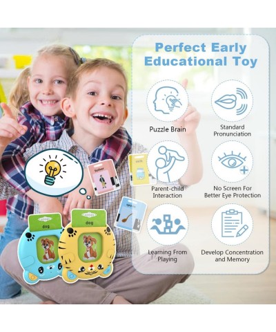 Talking Flash Cards Learning Toys for 2 3 4 5 6 Year Old Kids Toddler Flash Cards Educational Toddlers Toys Reading Machine w...