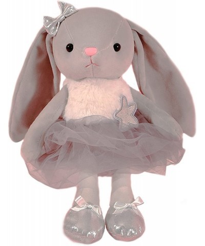 Ballerina Dolls Plush Bunny Rabbit Soft Toys Ballet Dance Recital Gifts for Girls Gray 15.5 Inches $28.05 Stuffed Animals & T...