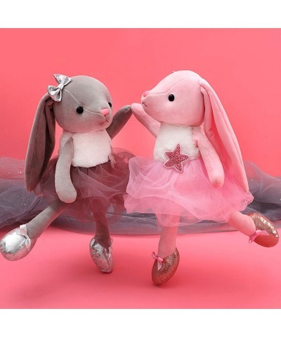 Ballerina Dolls Plush Bunny Rabbit Soft Toys Ballet Dance Recital Gifts for Girls Gray 15.5 Inches $28.05 Stuffed Animals & T...