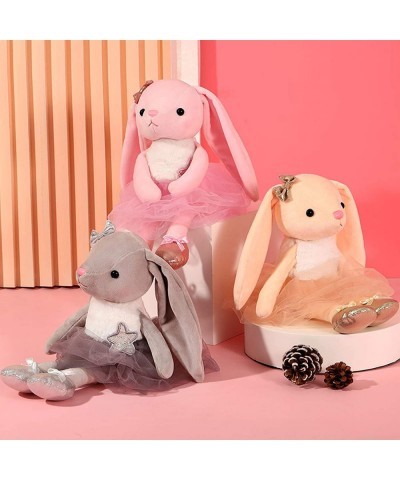 Ballerina Dolls Plush Bunny Rabbit Soft Toys Ballet Dance Recital Gifts for Girls Gray 15.5 Inches $28.05 Stuffed Animals & T...