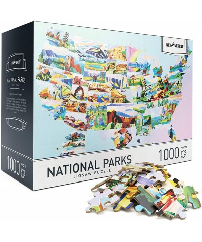 Jigsaw Puzzles 1000 Piece for Adults Difficult Puzzles with Unique Hand-Painted Images by Artists - Large 27.5" x 19.7" Inclu...