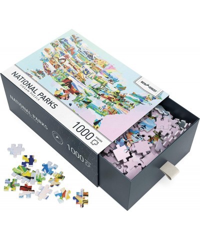 Jigsaw Puzzles 1000 Piece for Adults Difficult Puzzles with Unique Hand-Painted Images by Artists - Large 27.5" x 19.7" Inclu...