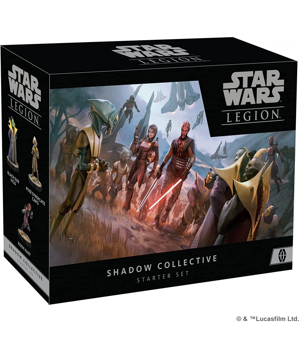 Star Wars Legion Shadow Collective Mercenary Starter Set | Two Player Miniatures Battle | Strategy Game for Adults and Teens ...