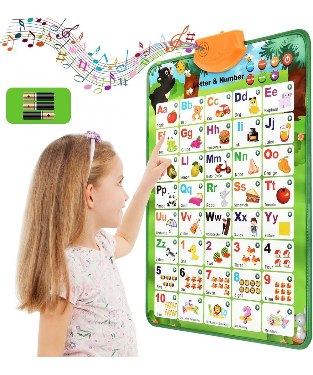 Toddler Electronics Interactive Alphabet Wall Chart Preschool Toys for Daycare Kids Kindergarten Boys and Girls Fun Gifts ABC...