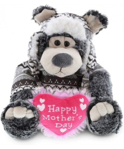 Happy Mother's Day Stuffed Animal Heart Message for best Mommy Grandma Wife Step Mom Mama - Cute Soft Adorable Sentiment Plus...