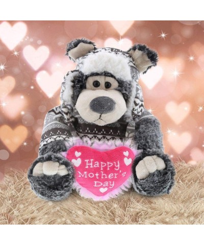 Happy Mother's Day Stuffed Animal Heart Message for best Mommy Grandma Wife Step Mom Mama - Cute Soft Adorable Sentiment Plus...