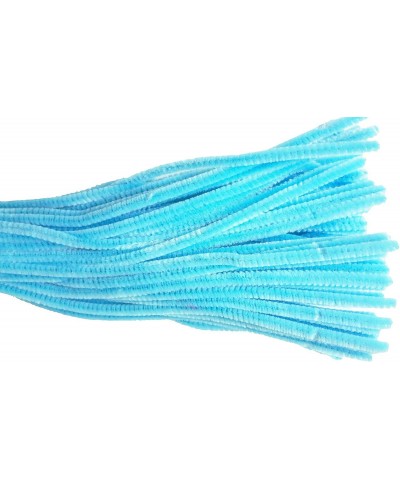 Super Fuzzy Chenille Stems Pipe Cleaners Pack of 100 (Light Blue) $16.55 Craft Pipe Cleaners