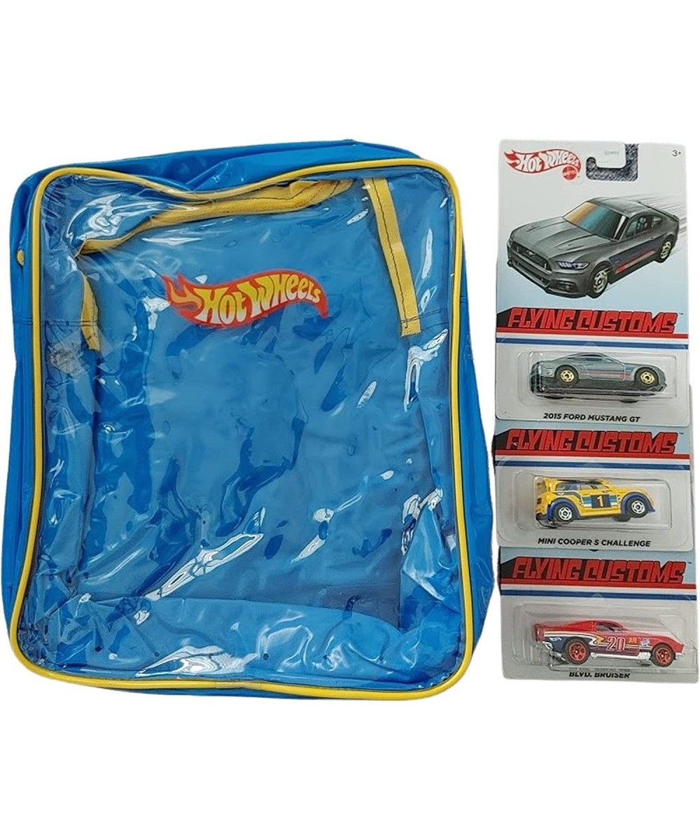 Generic Backpack and Cars Bundle Includes PVC Backpack with 3 Random Diecast Cars Compatible with Hot Wheels Sets $25.84 Toy ...