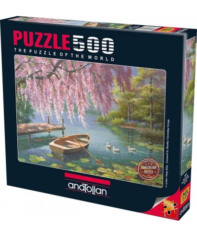 Willow Spring Beauty Jigsaw Puzzle (500 Piece) Brown (3573) $22.85 Jigsaw Puzzles