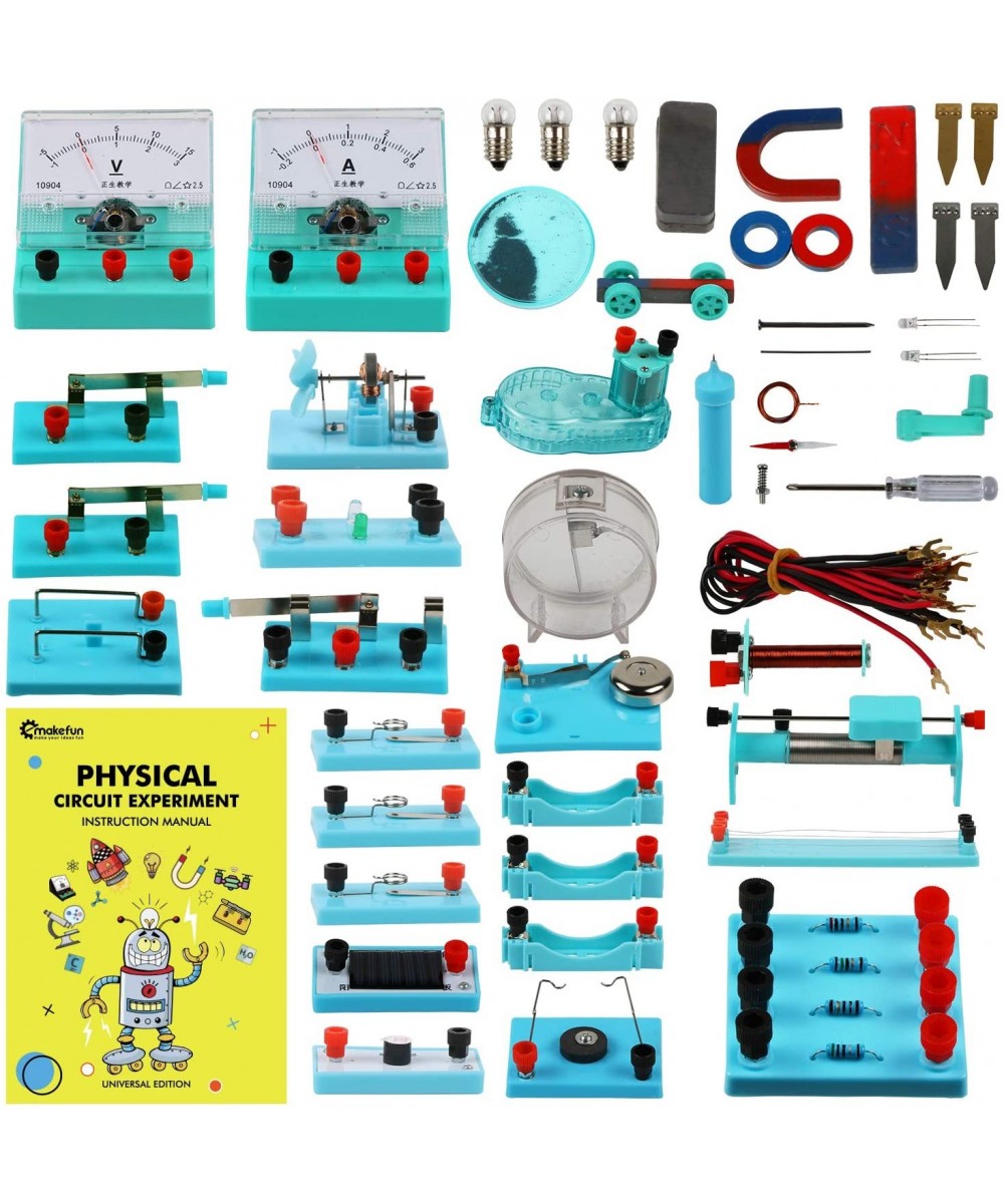 Snap Circuits Science Kit Physical Circuit Kit Physical Science Experiment 50 Items 18 Chapters Fun Projects for Kids Ages 6-...