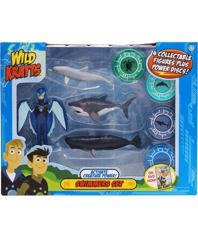 4-Pack Action Figure Set - Activate Creature Power - Swimmers $37.75 Play Figure Playsets