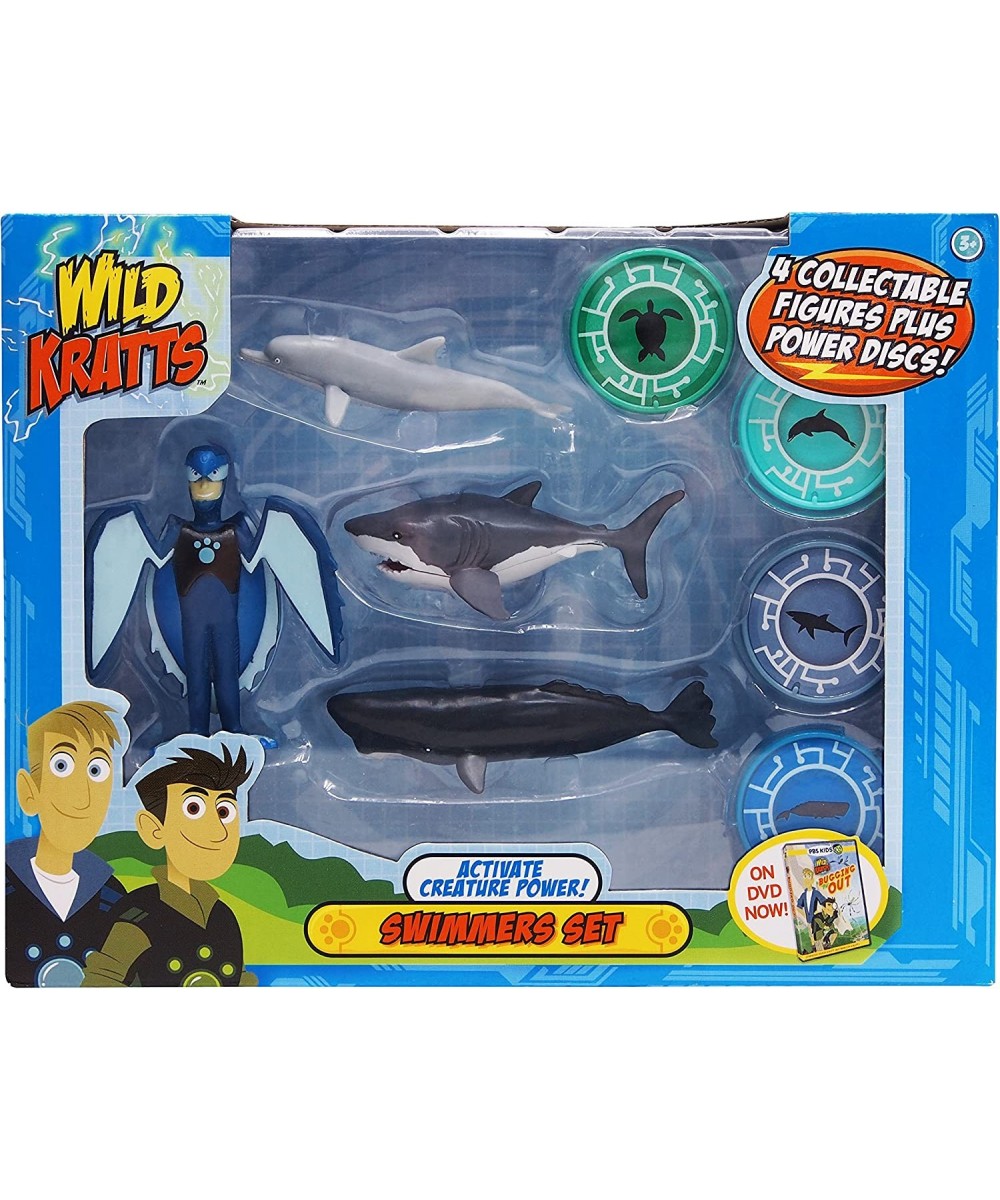 4-Pack Action Figure Set - Activate Creature Power - Swimmers $37.75 Play Figure Playsets