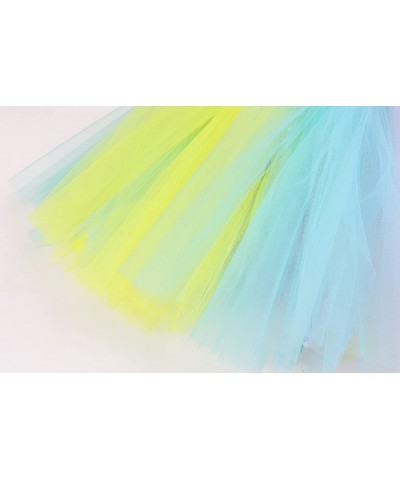 Girl Unicorn Costume Rainbow Tutu Dress Princess Birthday Party Gifts Halloween with Headband Wings $19.52 Kids' Costumes