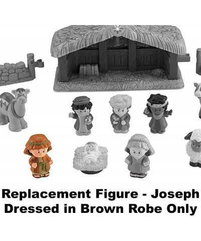 Replacement Part for Nativity Set - Fisher-Price Little People Nativity Set J2404 ~ 1 Replacement Figure - Joseph Dressed in ...