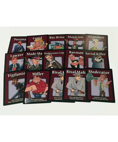 Mafia The Party Game – Mafia Game of Lying Bluffing Deceit –38 Role Cards Mafia Card Game for Adults and Teens – Interactive ...