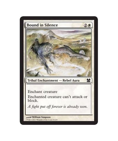 Bound in Silence (8) - Modern Masters $10.71 Card Games