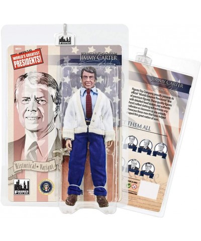 US Presidents 8 Inch Action Figures Series: Jimmy Carter [White Sweater Variant] $62.82 Action Figures