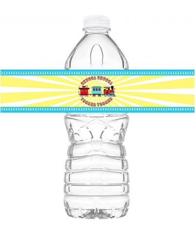 Train Party Bottle Wraps - 20 Train Water Bottle Labels - Train Party Decorations - Train Party Supplies - Bottle $18.05 Kids...