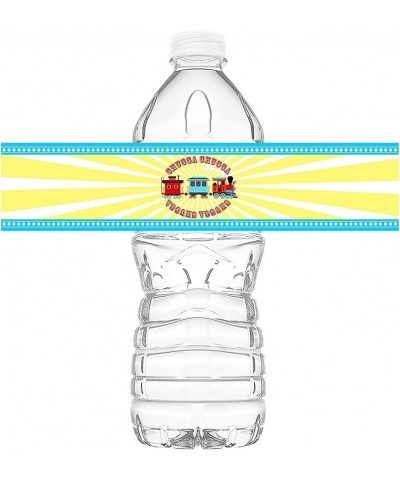 Train Party Bottle Wraps - 20 Train Water Bottle Labels - Train Party Decorations - Train Party Supplies - Bottle $18.05 Kids...