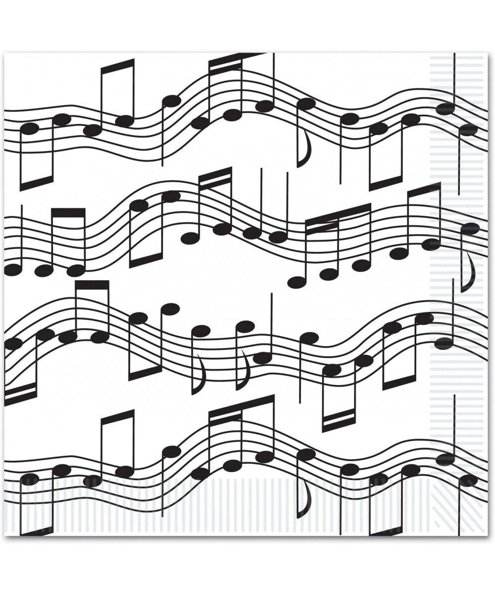 Musical Note Luncheon Napkins (2-Ply) (16/Pkg) (3-Pack) $31.62 Kids' Party Tableware