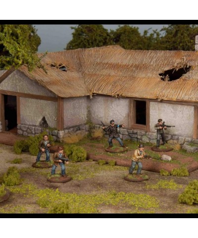 World Ablaze - The Second World War 1939-1945: Partisans (1) French Resistance (32 Multi Part Hard Plastic 28mm Figures) $61....