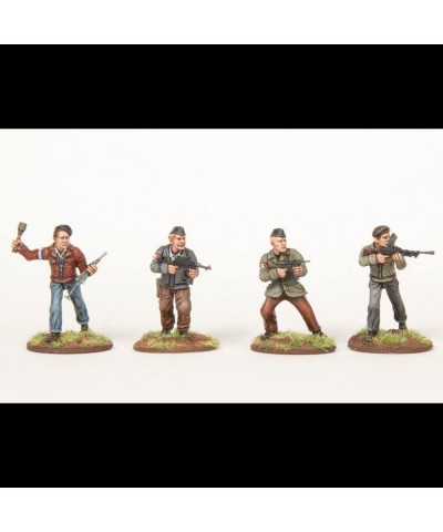 World Ablaze - The Second World War 1939-1945: Partisans (1) French Resistance (32 Multi Part Hard Plastic 28mm Figures) $61....