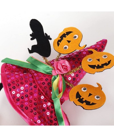 Halloween Witch Costume Headwear Witch Hat for Halloween Costume Cosplay Party Witch Headbands $17.43 Kids' Party Hats