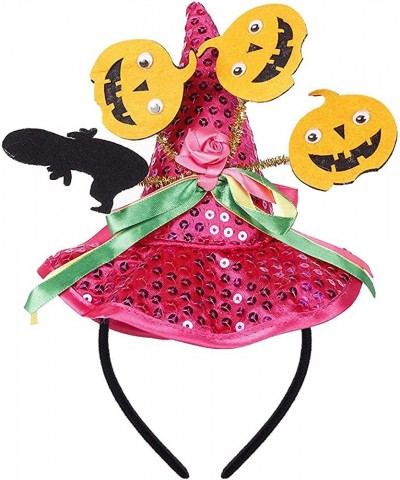 Halloween Witch Costume Headwear Witch Hat for Halloween Costume Cosplay Party Witch Headbands $17.43 Kids' Party Hats