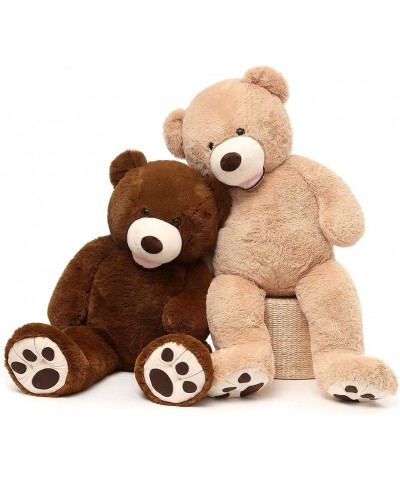 Giant Teddy Bear with Big Footprints Plush Stuffed Animals Light Brown 39 inches $65.01 Stuffed Animals & Teddy Bears