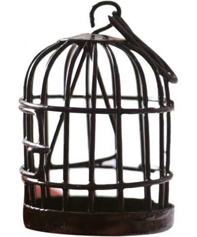 Miniature Doll House Birdcage Ornament Model Home Desktop Decor Kids Toy Gift Miniature Doll House Furniture and Accessories ...