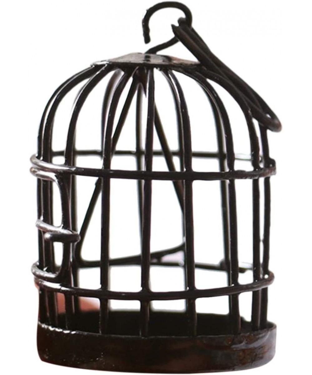 Miniature Doll House Birdcage Ornament Model Home Desktop Decor Kids Toy Gift Miniature Doll House Furniture and Accessories ...