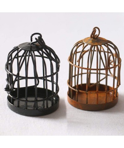 Miniature Doll House Birdcage Ornament Model Home Desktop Decor Kids Toy Gift Miniature Doll House Furniture and Accessories ...