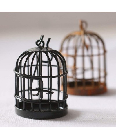 Miniature Doll House Birdcage Ornament Model Home Desktop Decor Kids Toy Gift Miniature Doll House Furniture and Accessories ...