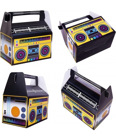 12 PCS Music Radio Boom Boxes Party Favor Supplies 80s 90s Retro Radio Table Decorations 50s 60s 70s Rock Disco Table Centerp...