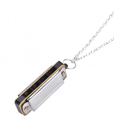 Mini Harmonica Necklace Toy Music Instrument Toy for Both Kids and Adults[ 5] $15.54 Kids' Musical Instruments