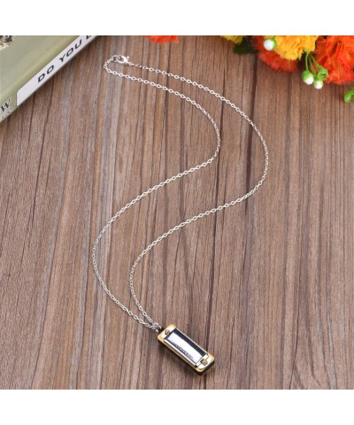 Mini Harmonica Necklace Toy Music Instrument Toy for Both Kids and Adults[ 5] $15.54 Kids' Musical Instruments