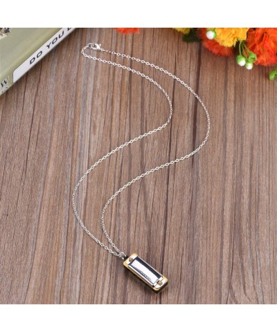 Mini Harmonica Necklace Toy Music Instrument Toy for Both Kids and Adults[ 5] $15.54 Kids' Musical Instruments