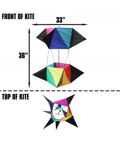 Supersize Cellular Kites - 3D Supersize Revolution Kites & 3-D Kites Supersize Box Kite $55.47 Kites & Wind Spinners