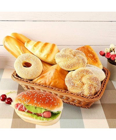 Fake Bread Artificial Cake PU Food Model Simulation Loaf Pretend Realistic Cupcake Dessert Props Toys for Home Kitchen Party ...