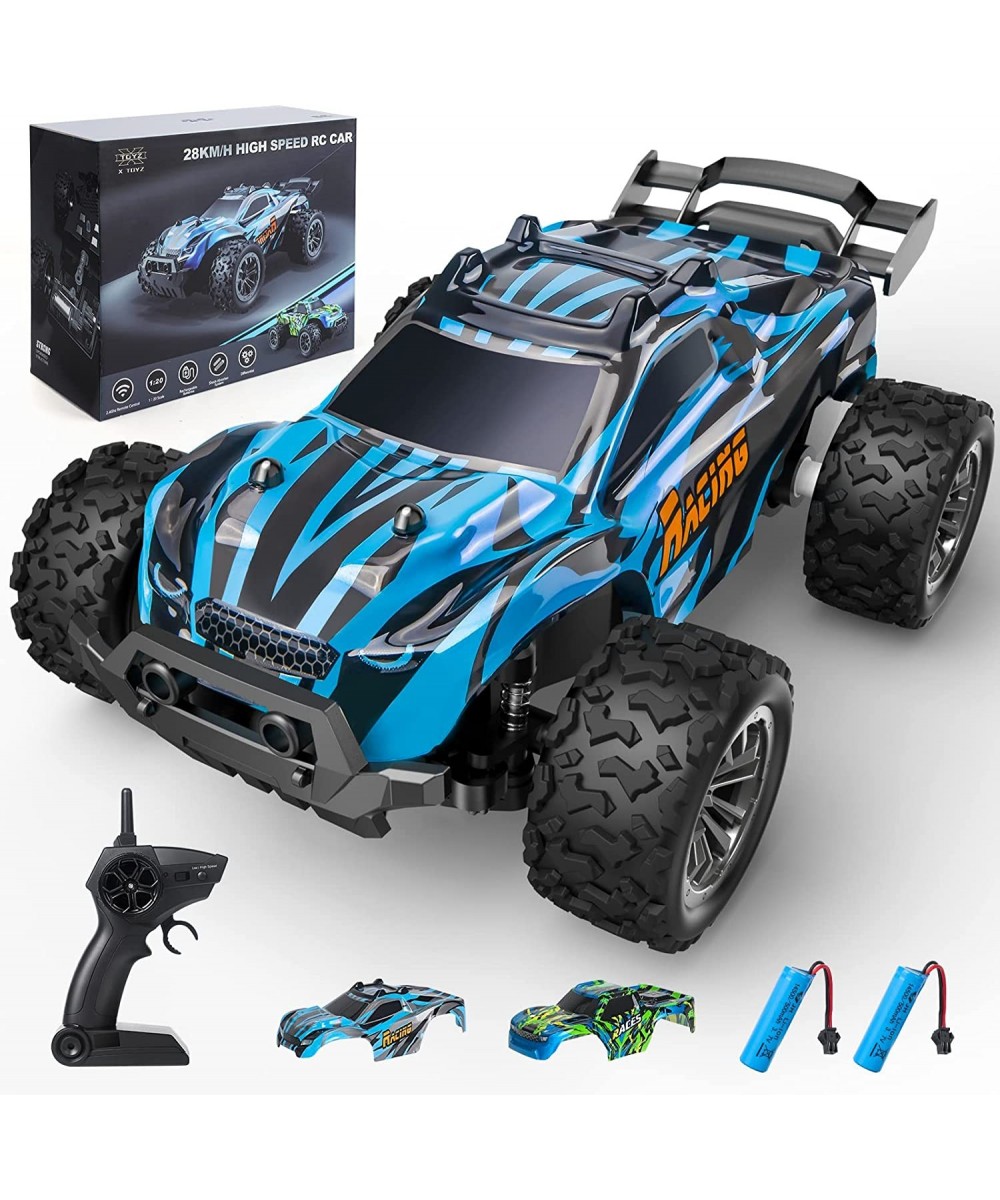 XTOYZ RC Cars Remote Control Car: 1:20 2WD High Speed 28KM/H Off Road RC Truck with Replaceable Car Shells 2.4GHZ All Terrain...