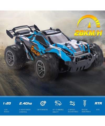 XTOYZ RC Cars Remote Control Car: 1:20 2WD High Speed 28KM/H Off Road RC Truck with Replaceable Car Shells 2.4GHZ All Terrain...