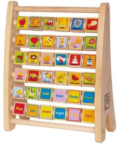 Alphabet Abacus L: 10 W: 4.7 H: 12.6 inch $33.03 Early Development & Activity Toys