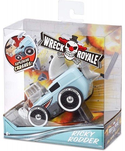 Wreck Royale Exploding Crashing Ricky Rodder Race Car with 4 Mix 'N Match Explosive Parts Multicolor (565710) $41.99 Kids' Pl...