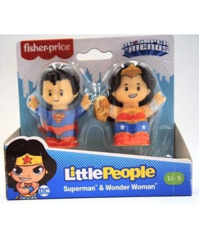 Superman and Wonder Woman Dc Little People Set $29.40 Play Figure Playsets