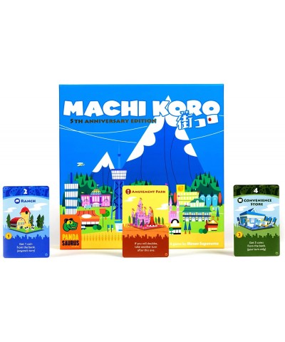 Machi Koro Board Game | Japanese City Building Strategy Game | Fast-Paced Dice Rolling Game for Adults and Kids | Ages 8+ | 2...