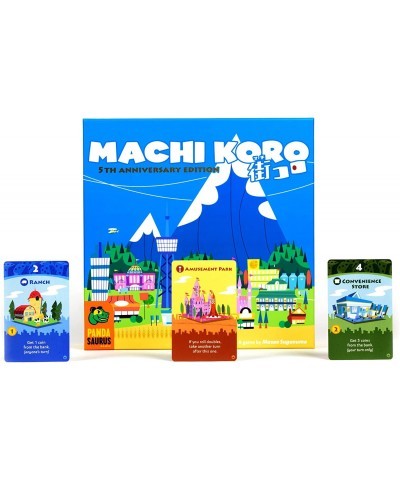 Machi Koro Board Game | Japanese City Building Strategy Game | Fast-Paced Dice Rolling Game for Adults and Kids | Ages 8+ | 2...