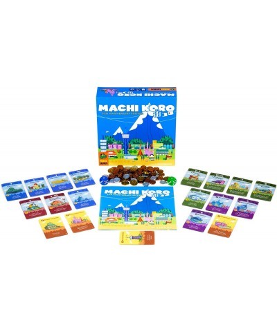 Machi Koro Board Game | Japanese City Building Strategy Game | Fast-Paced Dice Rolling Game for Adults and Kids | Ages 8+ | 2...