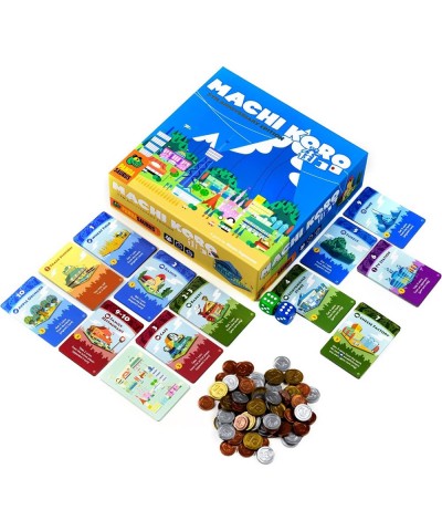 Machi Koro Board Game | Japanese City Building Strategy Game | Fast-Paced Dice Rolling Game for Adults and Kids | Ages 8+ | 2...